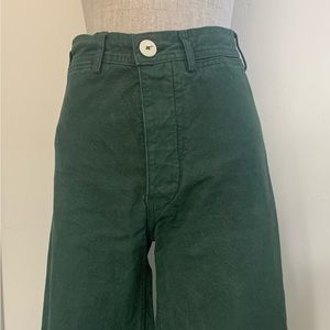 Jesse Kamm Forest Green Sailor pants 4